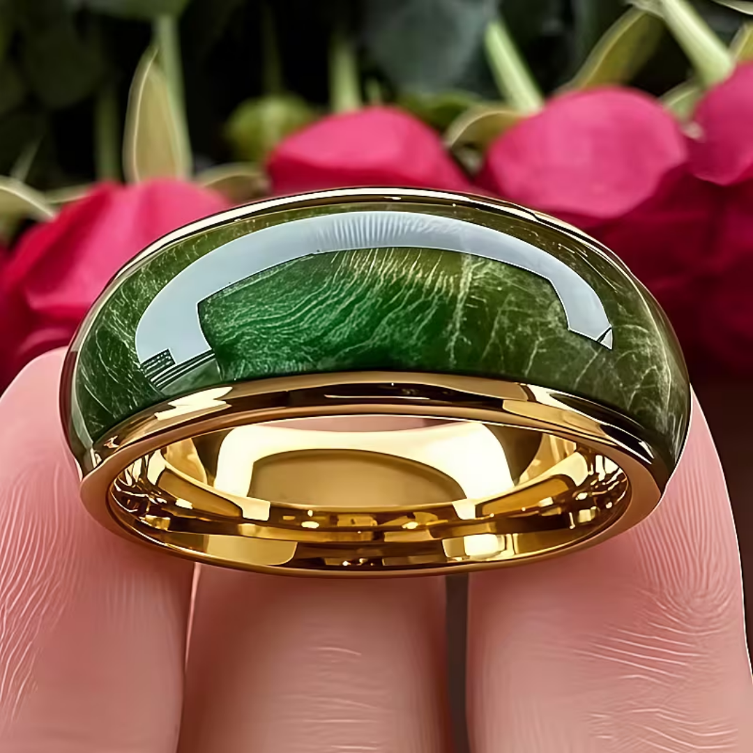 Emerald Crown Ring - Elena Harper