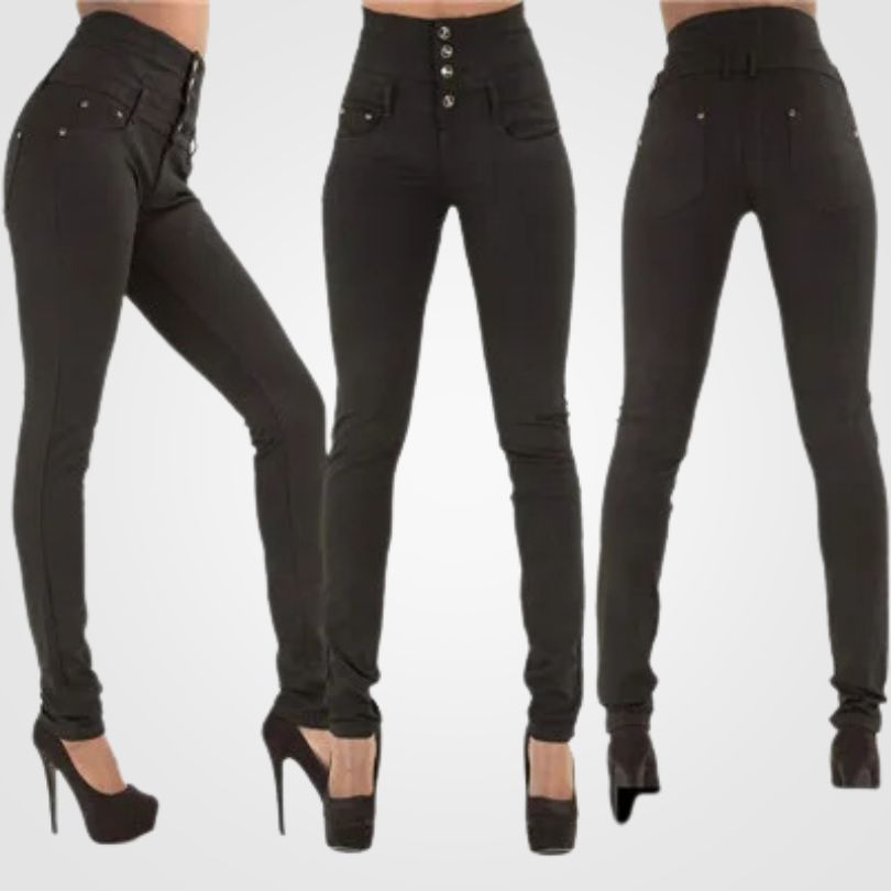 Women's Comfortable High Waist Jeans