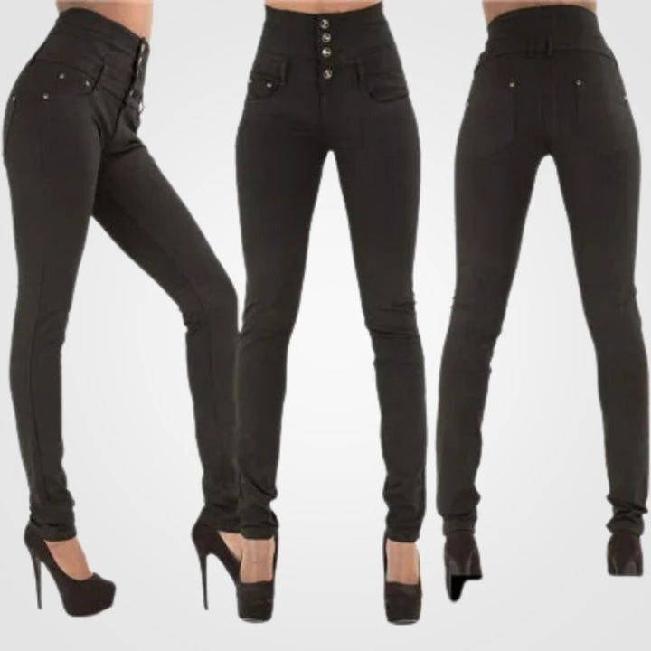 Women's Comfortable High Waist Jeans
