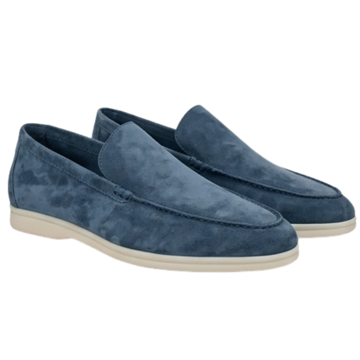 Classic Suede Loafers for Men - Elena Harper