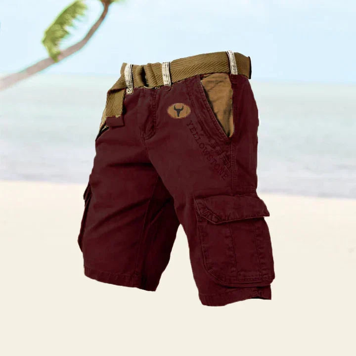 Ludolf Comfortable Cargo Shorts, view 6 - Elena Harper