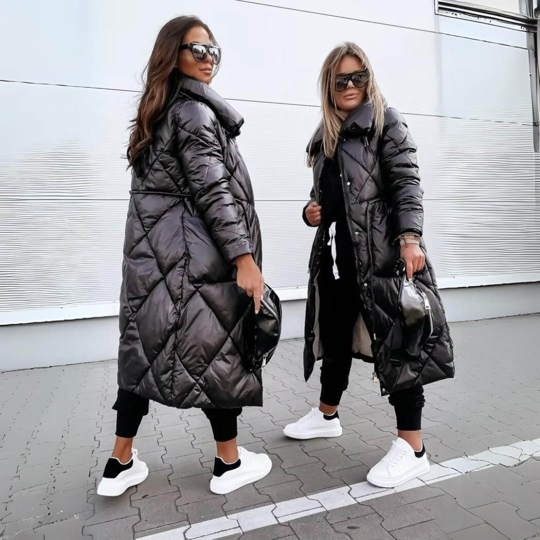 Amelia Elegant Quilted Jacket - Elena Harper