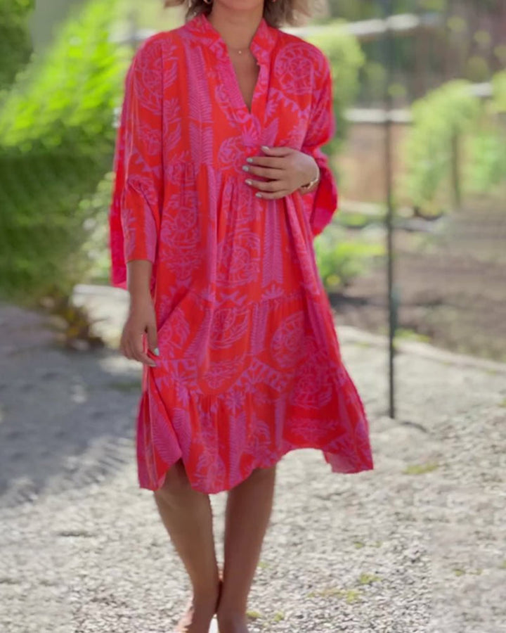 Joyce Elegant Boho Chic Dress - Elena Harper