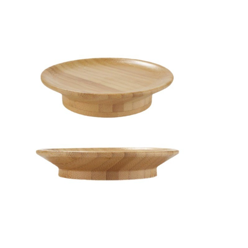 BambooCup™ - Wine Cup Lid & Dual-Use Bamboo Coaster