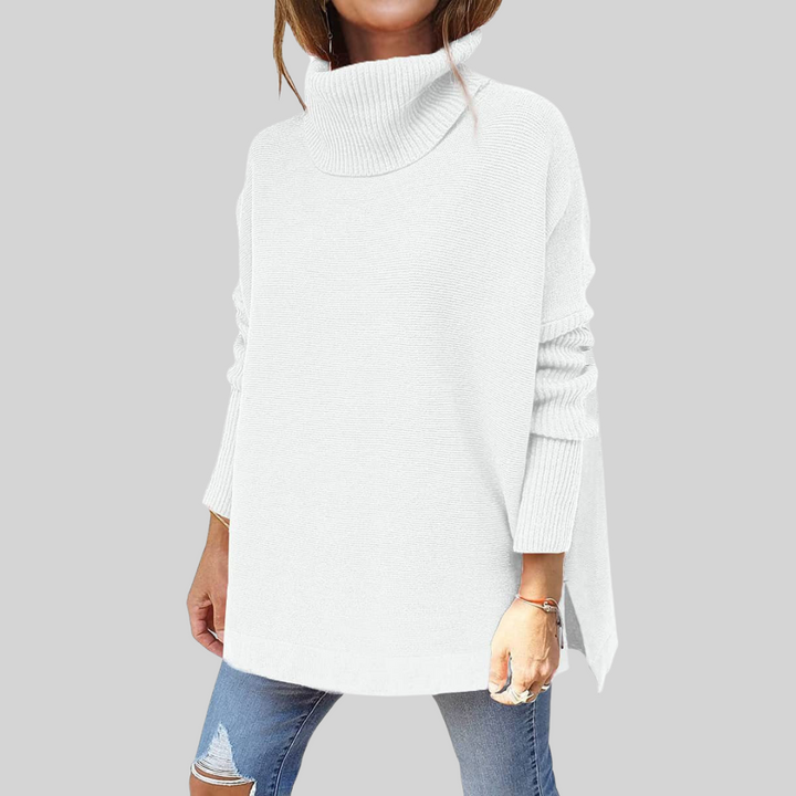 Annelise Oversized Roll-Neck Sweater - Elena Harper