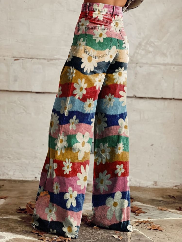 AGATHA WIDE-LEG PANTS