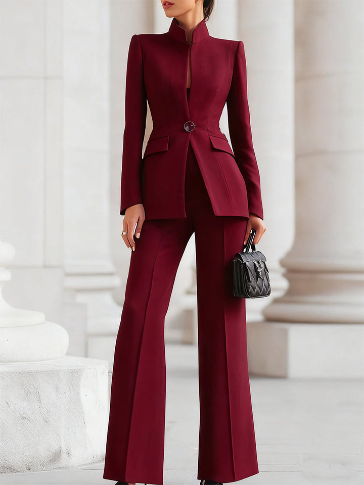 Zorelia | Sculptural Cut Suit Set