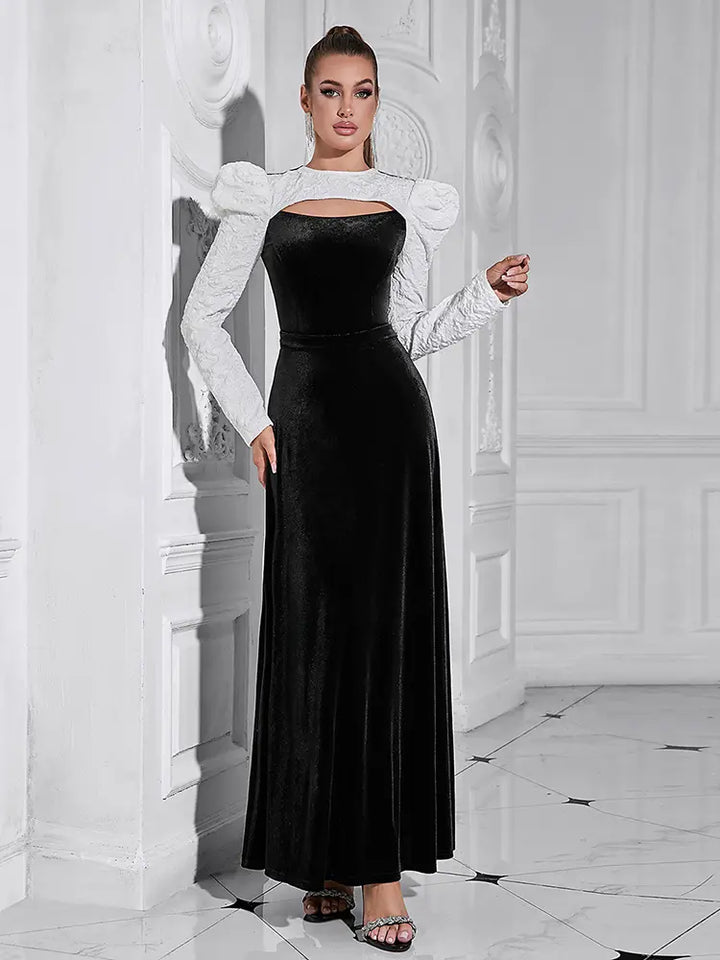 New Hollow Neck Bodycon Dress, view 2 - Elena Harper