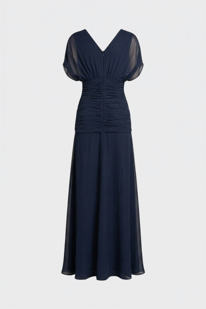 Women's Evening Dress | Chiffon Sleeves