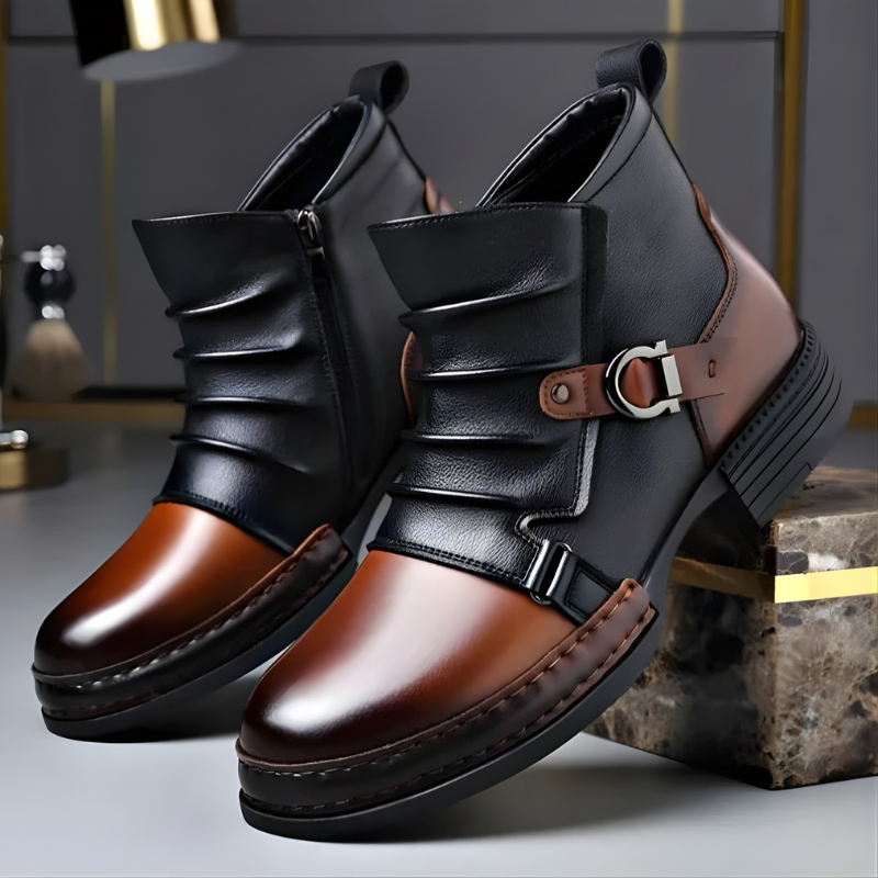 ELENA HARPER™  |  MEN'S BUCKLE BOOTS