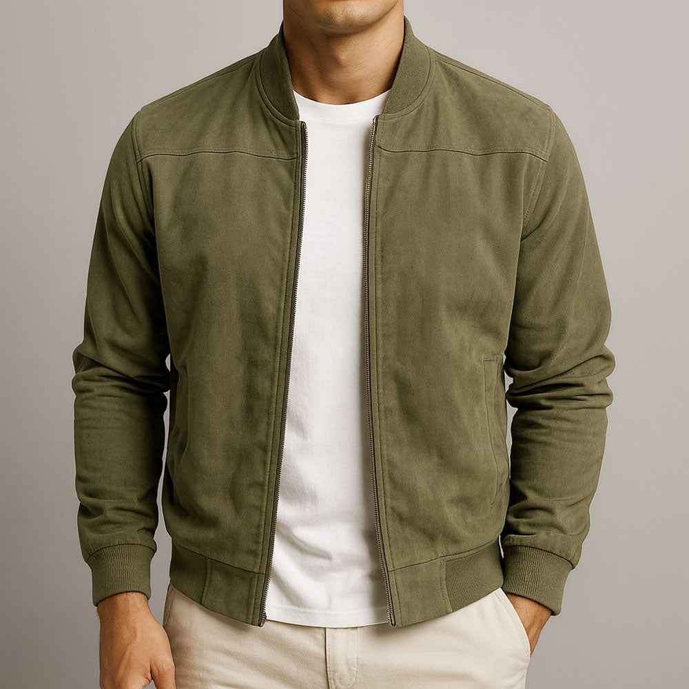 Adrian Modern Style Bomber Jacket - Elena Harper