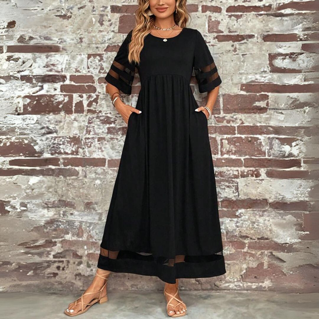 Aubrey Flattering Tummy-Smoothing Midi Dress - Elena Harper