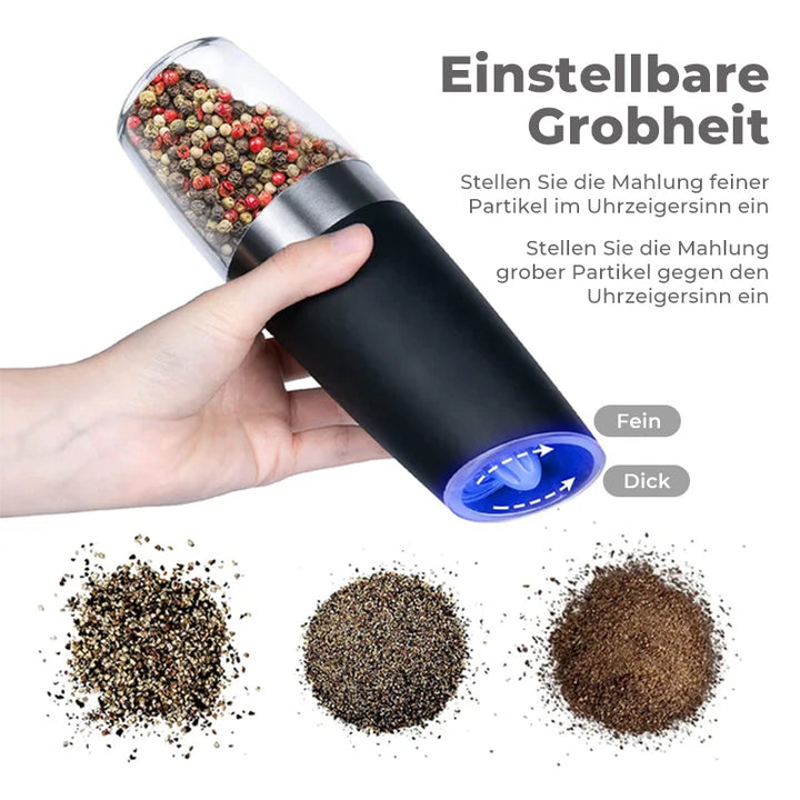 GraviGrind™ - Electric Salt and Pepper Mill