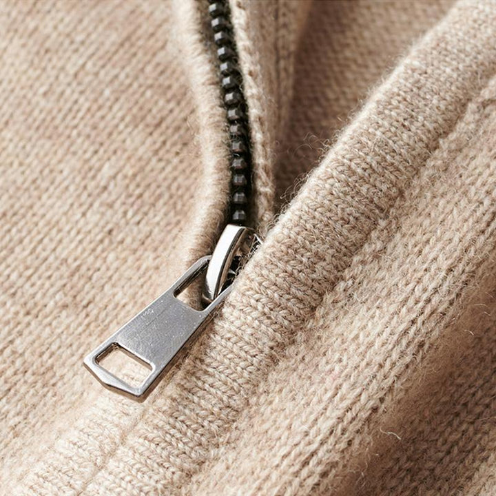Miguel – Premium Zip-Neck Pullover