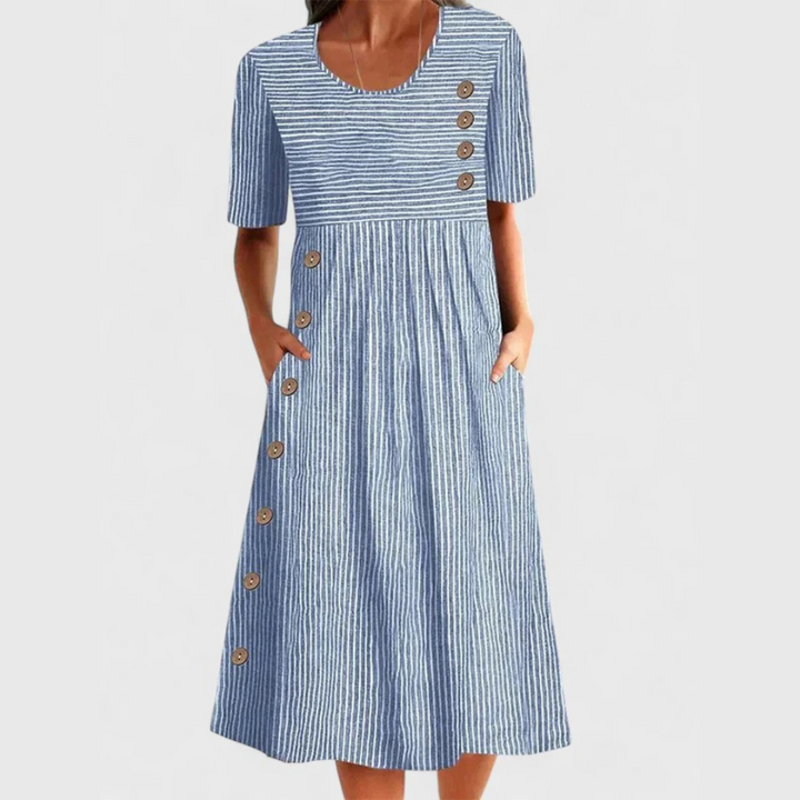 Sophia Breathable Comfort Dress - Elena Harper