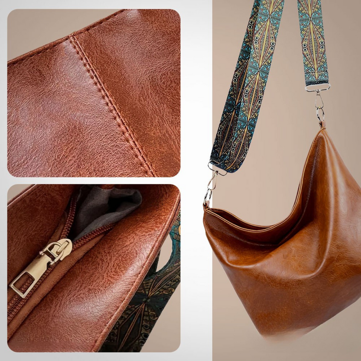 Chelsey’s Vintage Charm Shoulder Bag - Elena Harper
