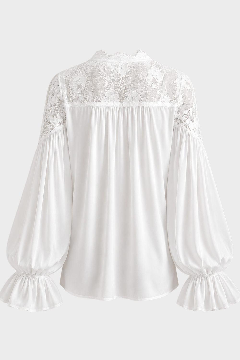 Women's Lace Blouse | Balloon Sleeves