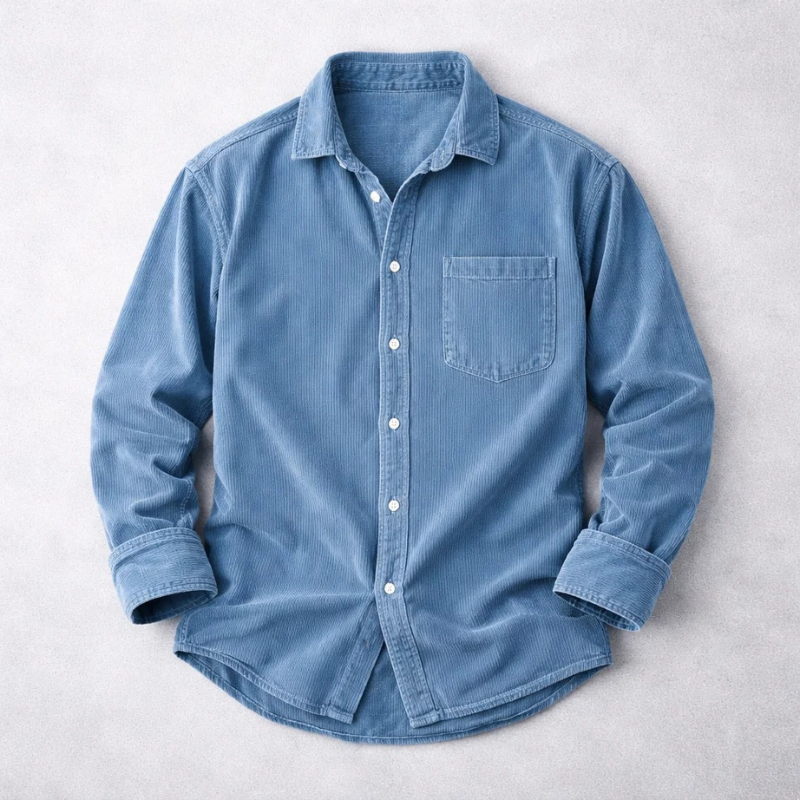 ELENA HARPER™  |  COTTON CORDUROY SHIRT FOR MEN