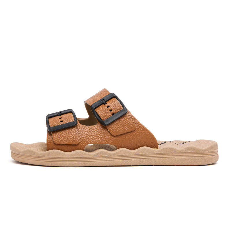 HARRINGTON OXFORD | DOUBLE STRAP BUCKLE SANDAL FOR MEN
