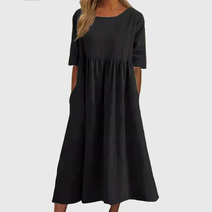 Joy | Timeless Flowing Midi Dress