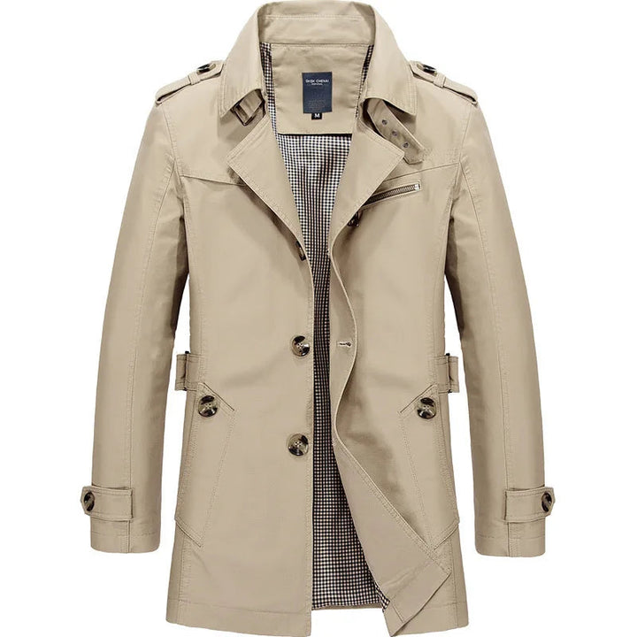 LAURENT MONACO | MODERN TRENCH COAT FOR MEN