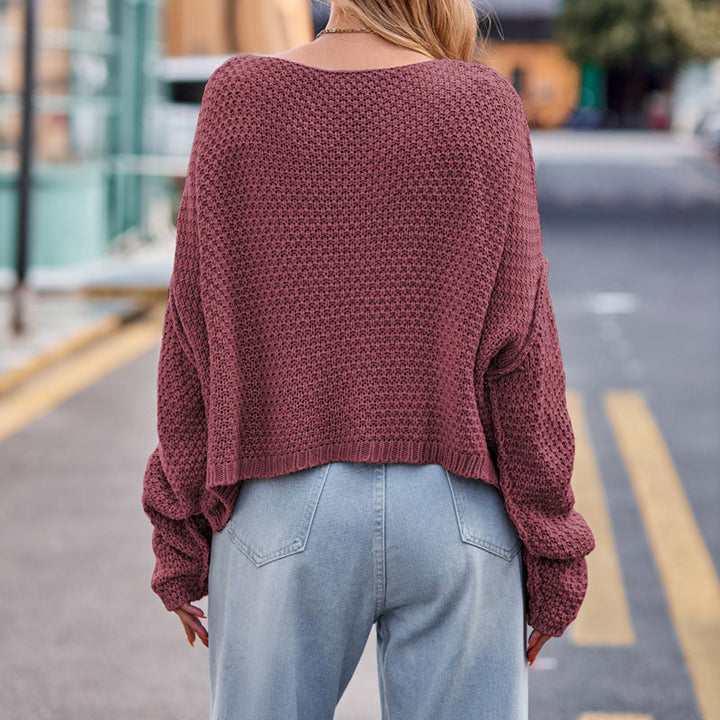 Casual Pullover in Twisted Knit