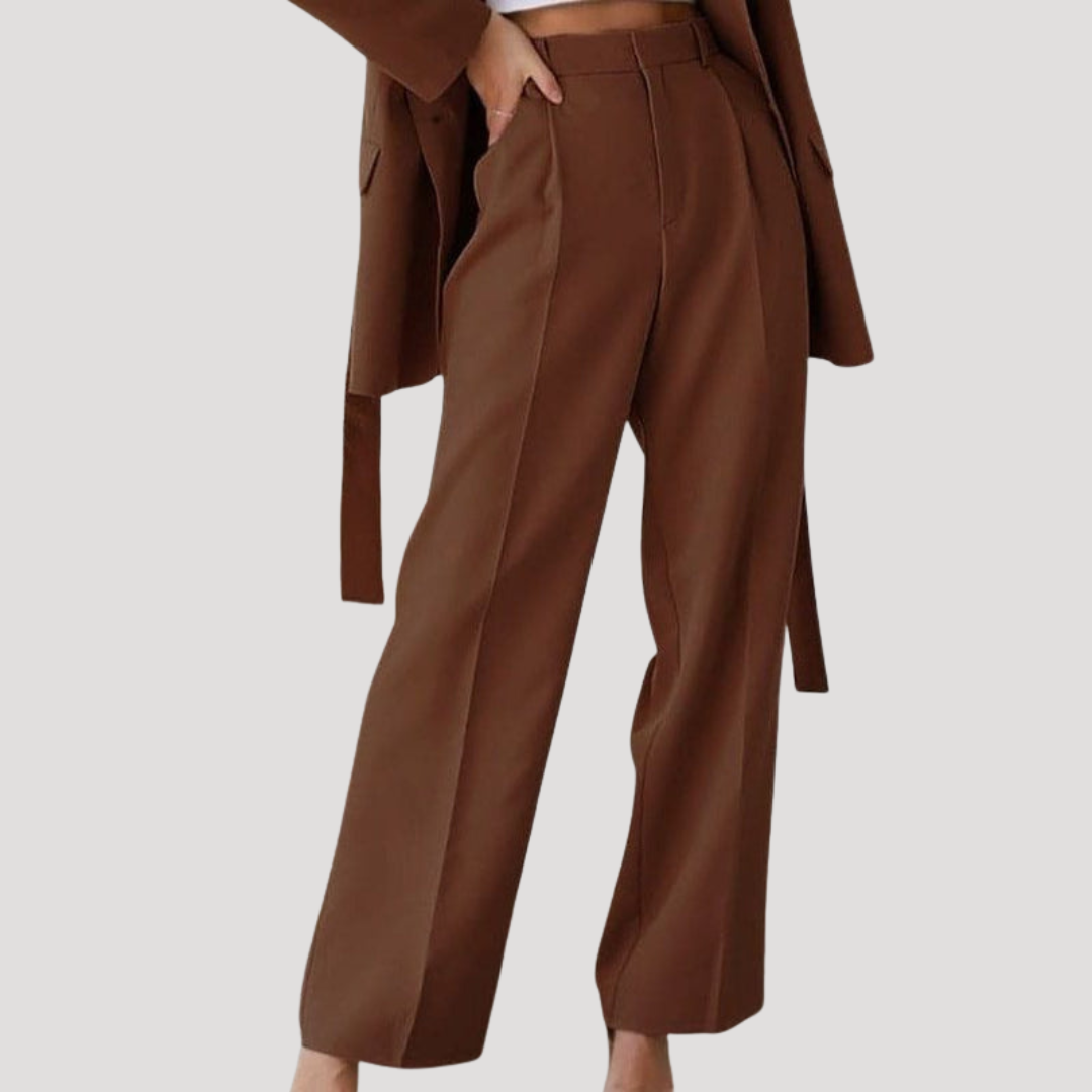 Wide Pleated Pants for Women