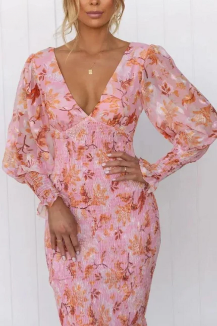 Megan | Floral Dress