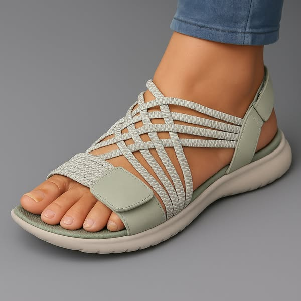 Lightweight Women's Orthopedic Sandals with Breathable Straps