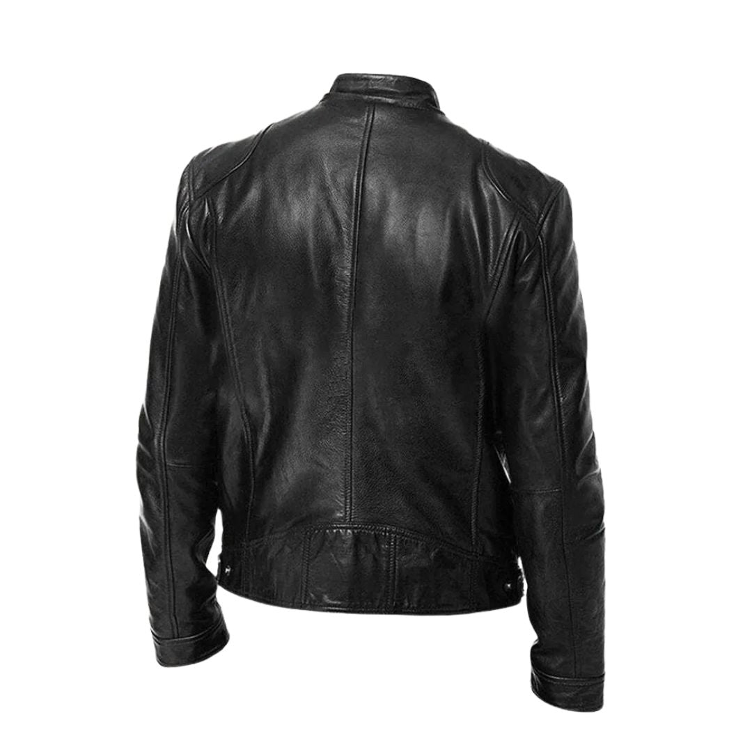 LAURENT MONACO | SLIM FIT HIGH COLLAR JACKET FOR MEN