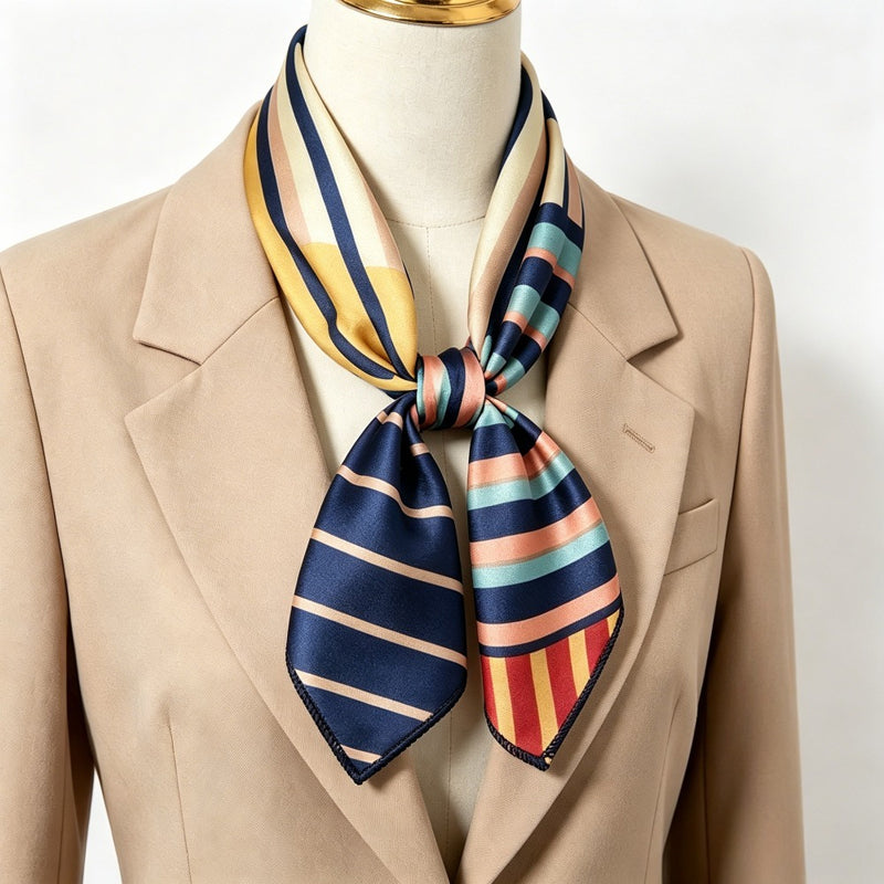Colorful Striped Scarf