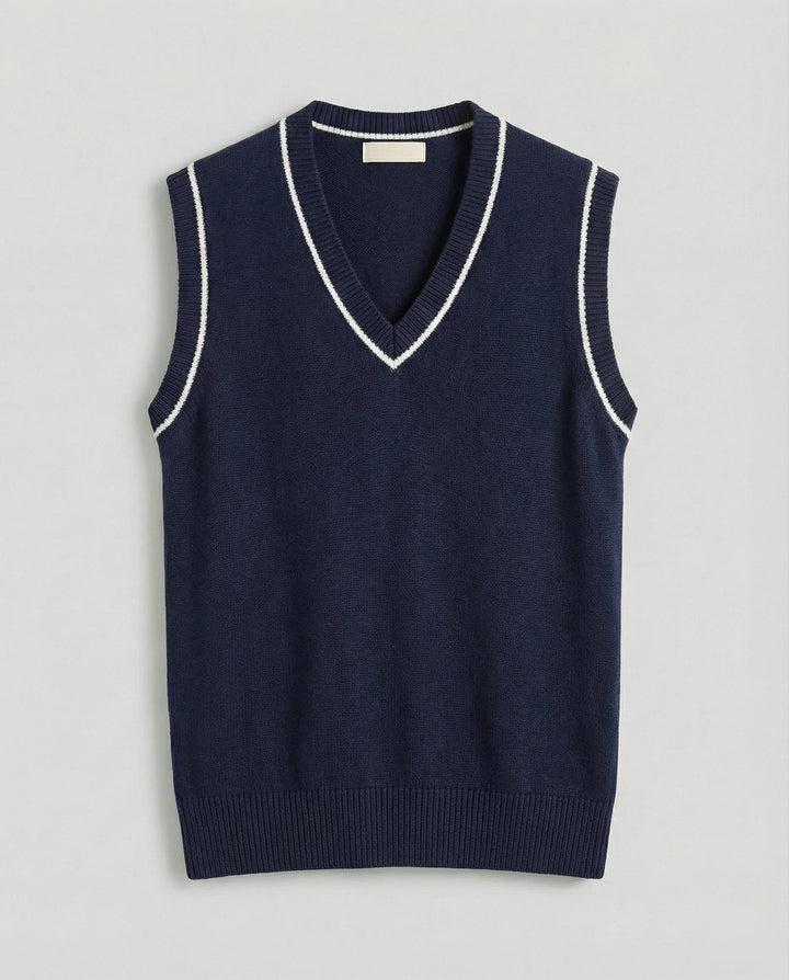 Sleeveless Sweater by Old Money Mavelle, view 7 - Elena Harper