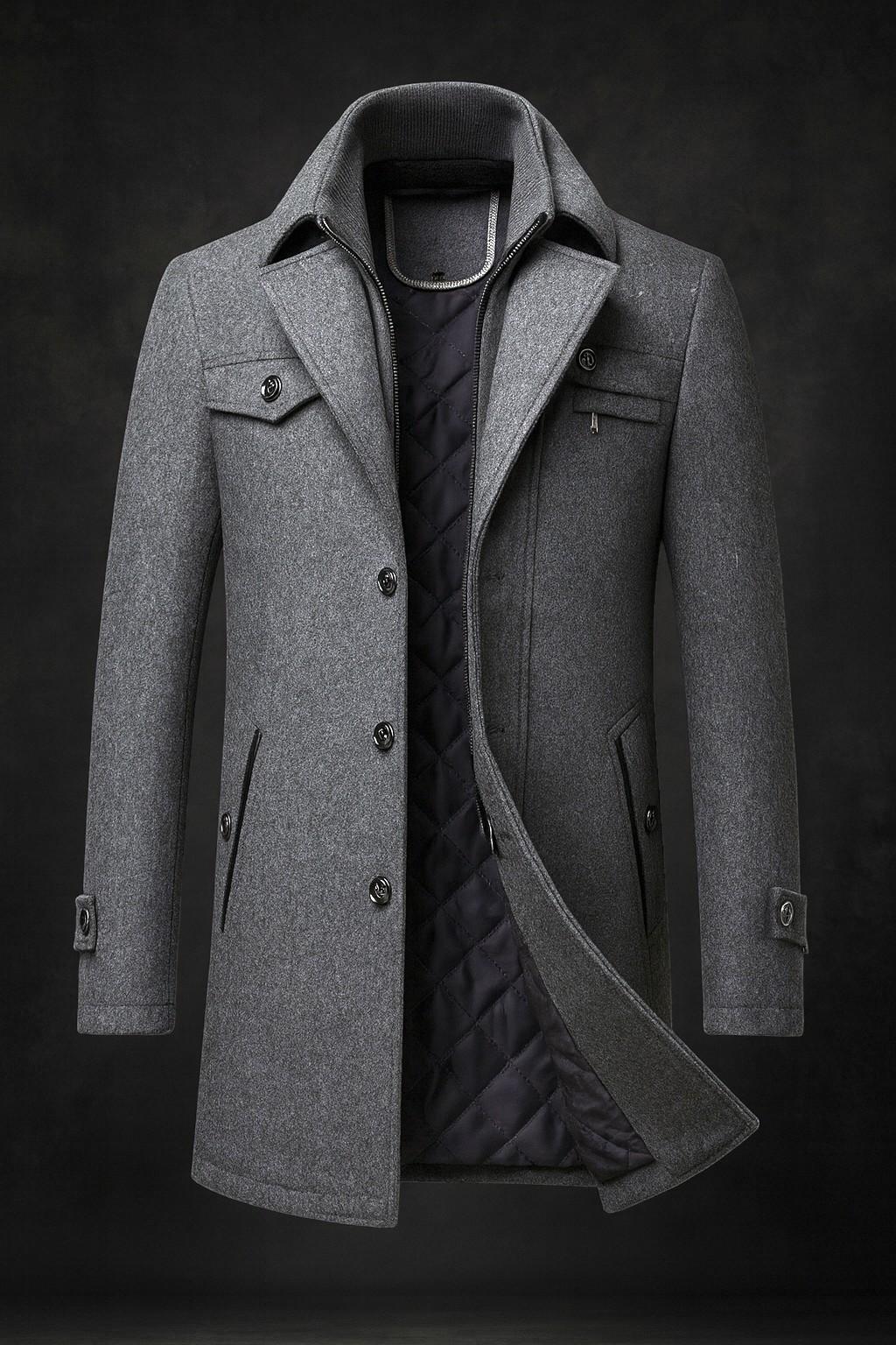 ELENA HARPER™  |  HANDMADE WOOL COAT