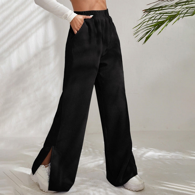 Casual Solid Color Pants