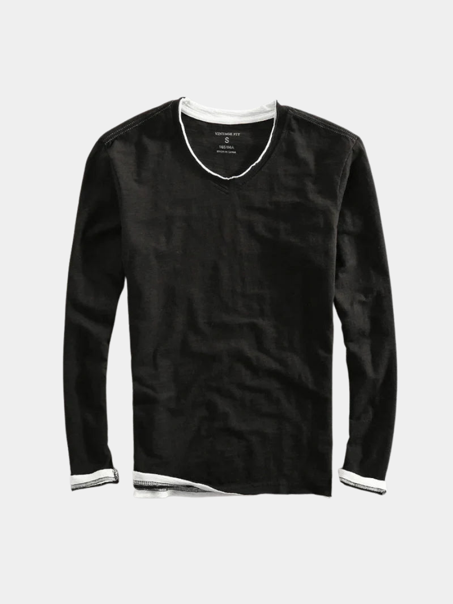 ELENA HARPER™  |  COTTON LONG-SLEEVED SHIRT