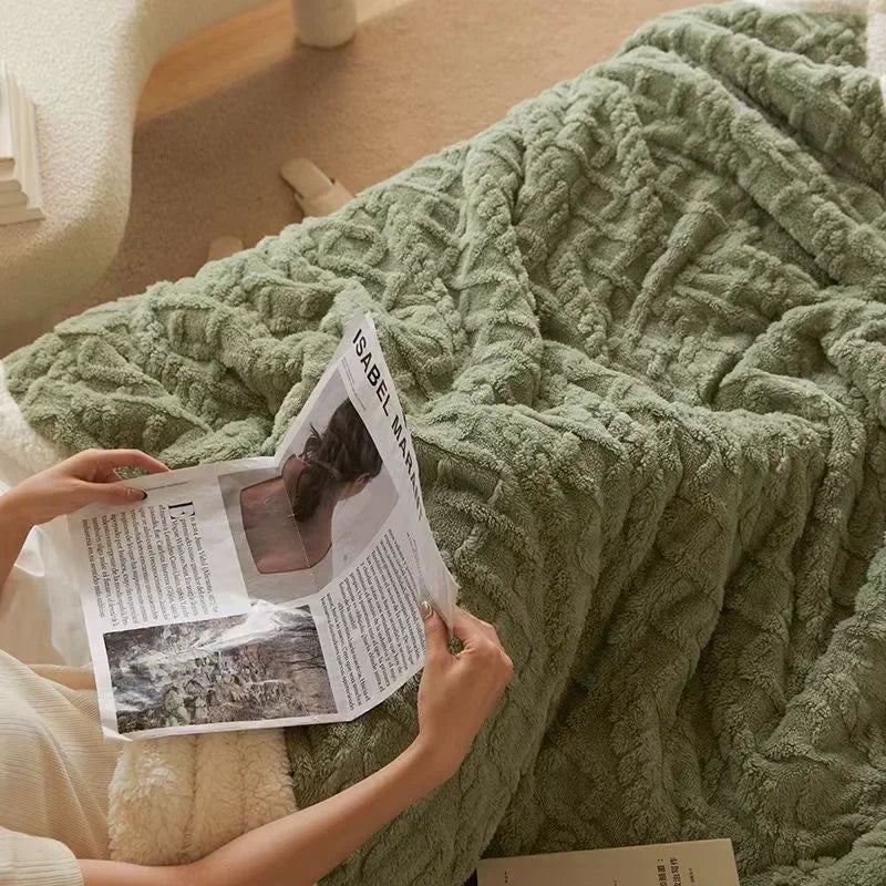 WarmWool - Thick Lambswool Winter Blanket