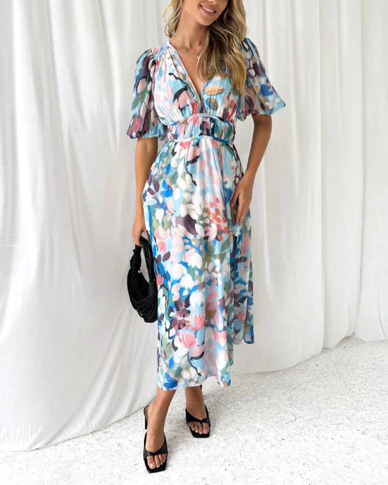 Wilka - Elegant Floral Dress