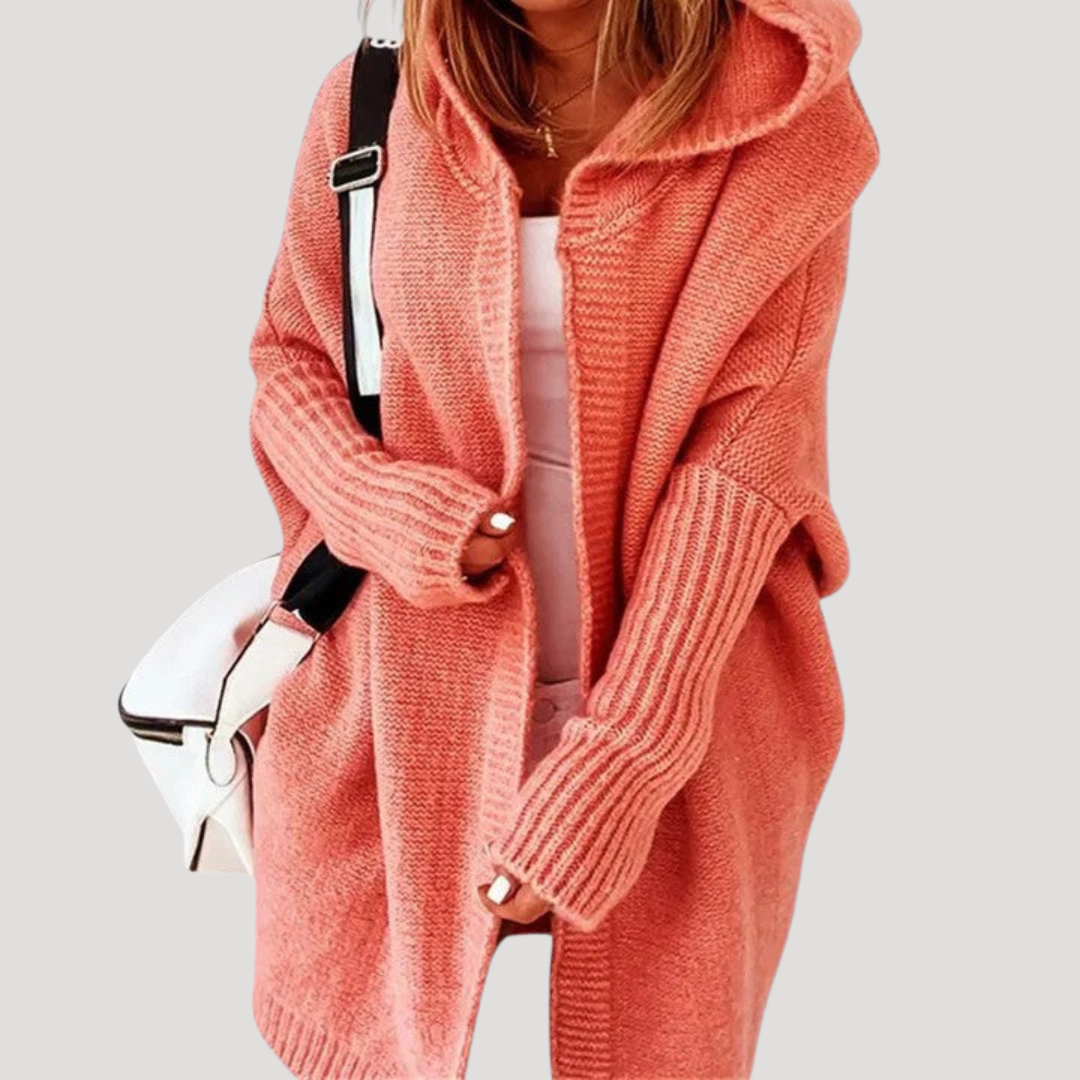Women's Oversized Casual Hooded Cardigan