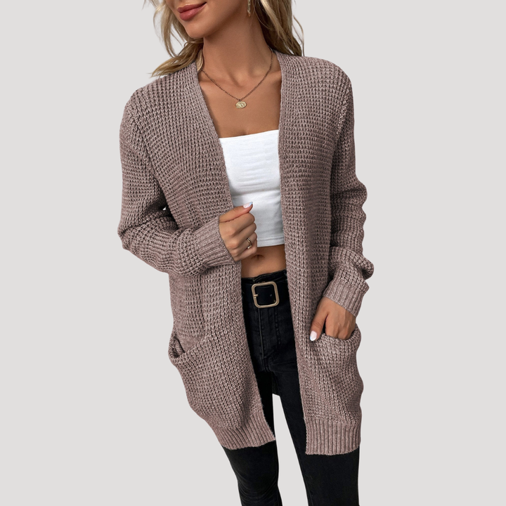 Women’s Open Front Casual Cut Cardigan