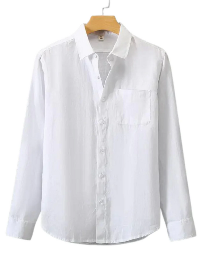 Airy Linen Shirt for Men - Elena Harper