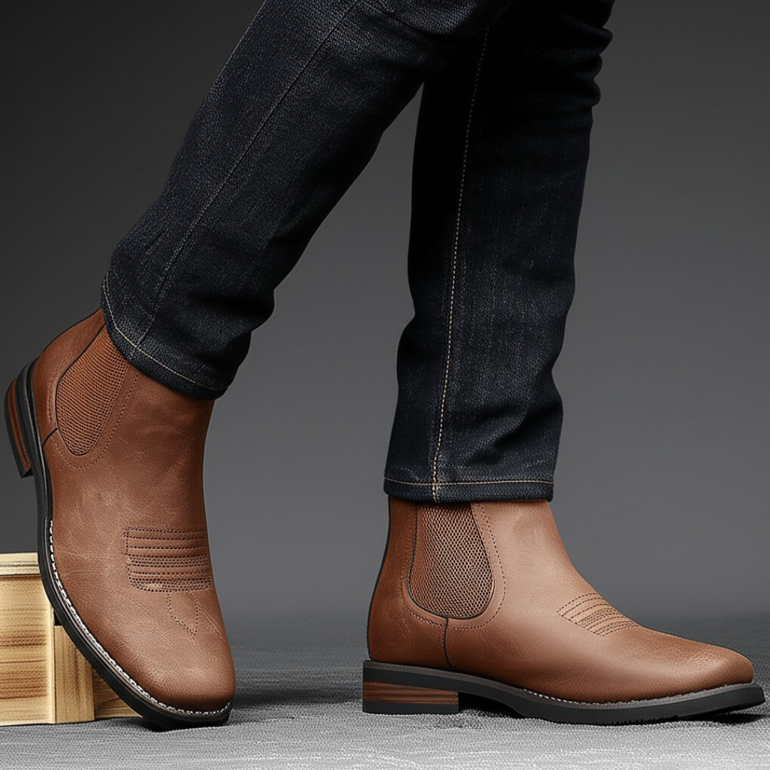ELENA HARPER™  |  CLASSIC LEATHER BOOTS FOR MEN