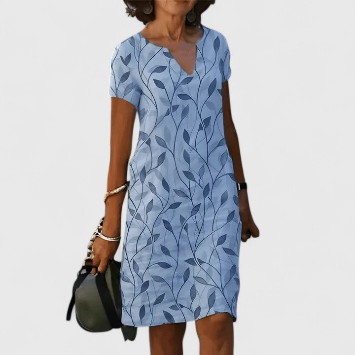 Calisse Elegant Summer Dress - Elena Harper