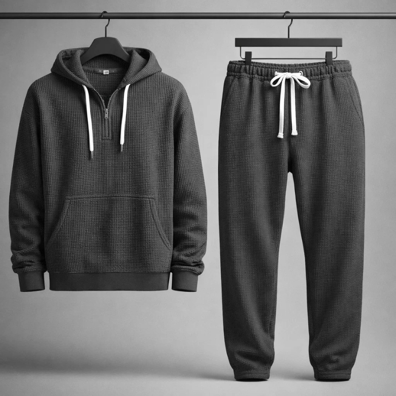 ELENA HARPER™  |  TEXTURED KNIT SET FOR MEN