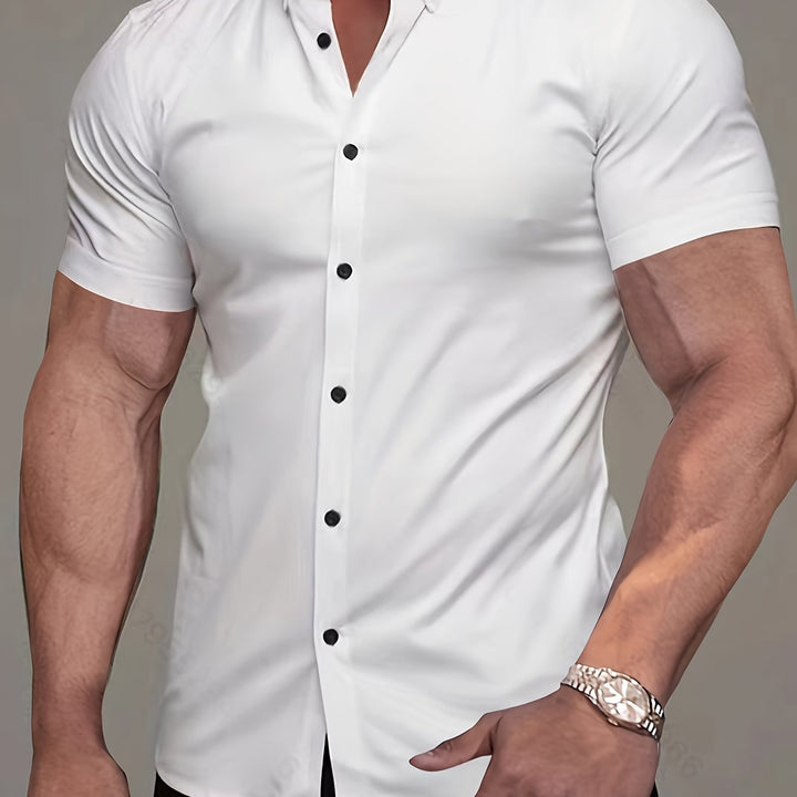 LAURENT MONACO | SLIM-FIT SUMMER SHIRT FOR MEN