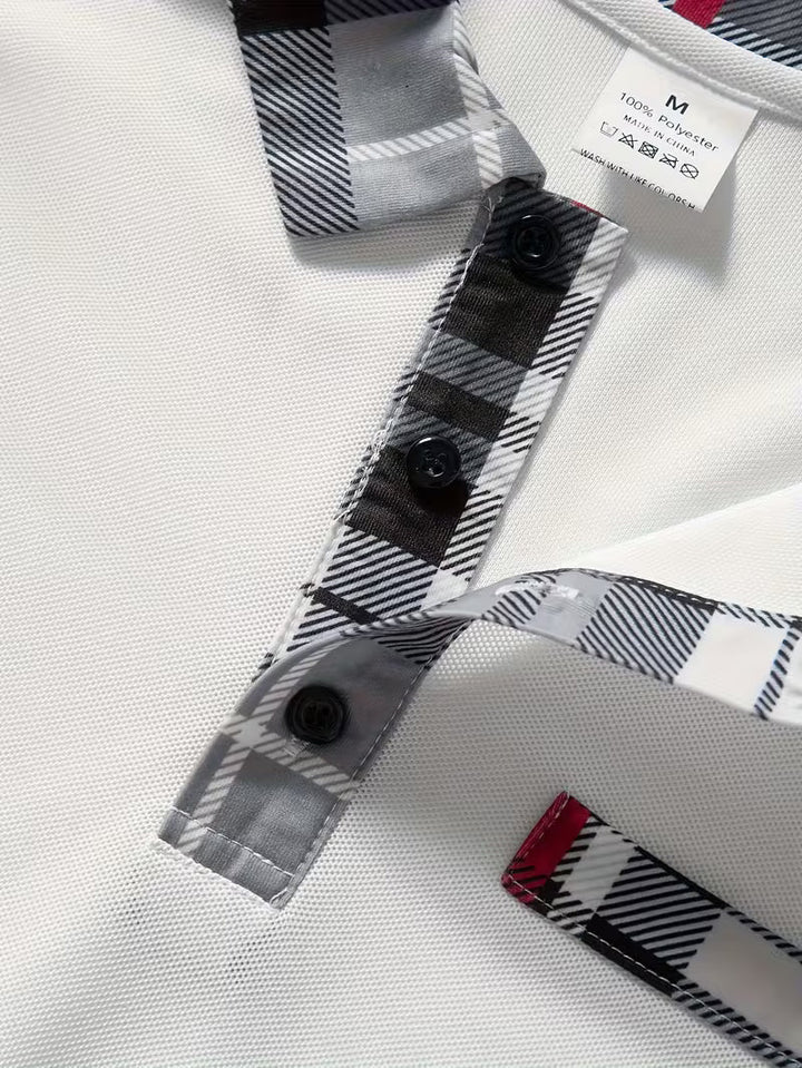 Yiannis - Long Sleeve Shirt with Chest Patch