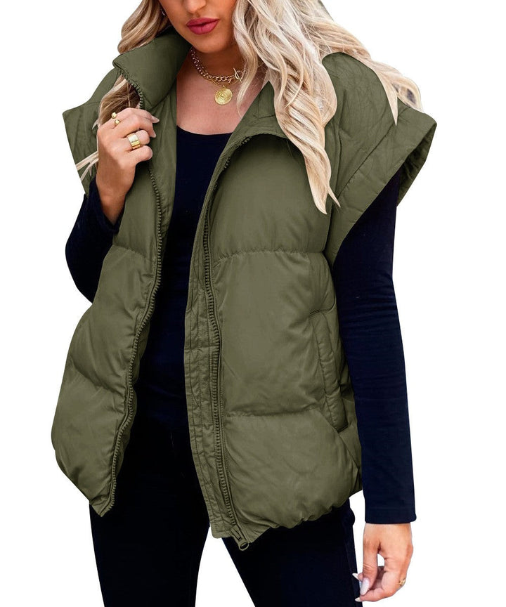 Oversized Women's Bodywarmer - Warm and Modern