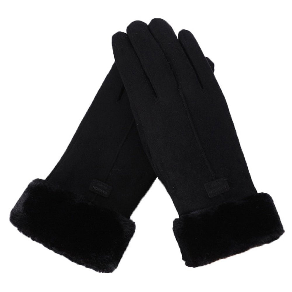 Eleonora | Luxurious and Warm Suede Gloves