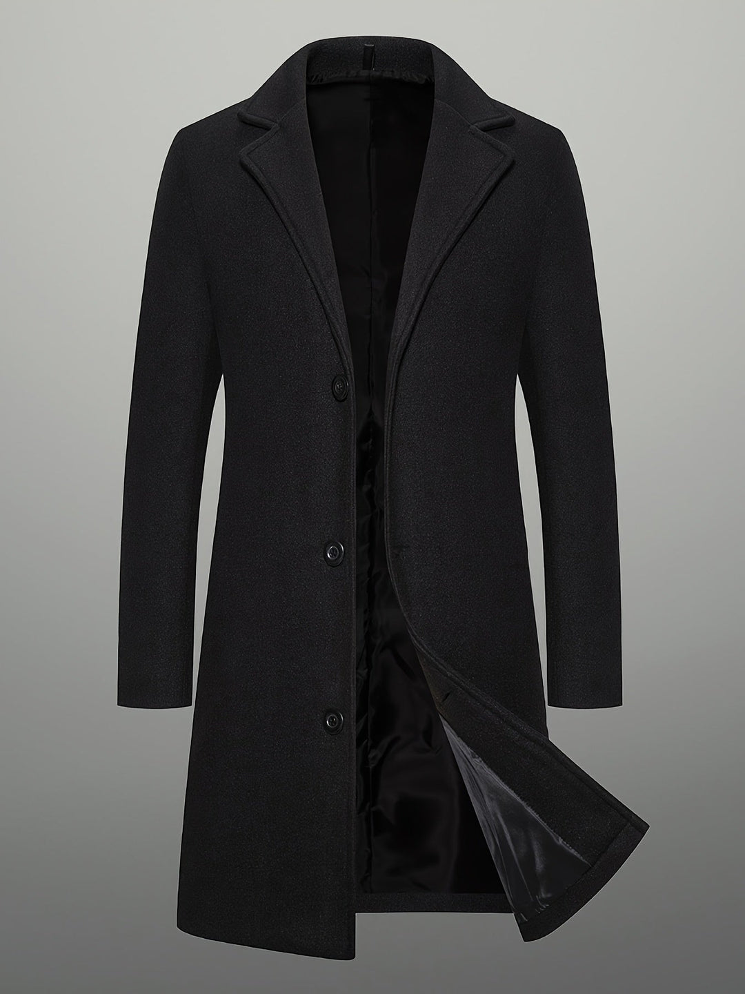 ELENA HARPER™  |  CLASSIC BUTTON COAT FOR MEN
