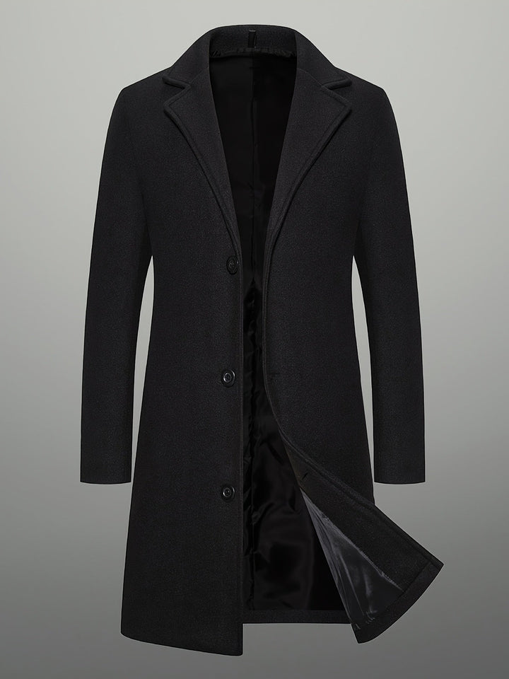 ELENA HARPER™  |  CLASSIC BUTTON COAT FOR MEN