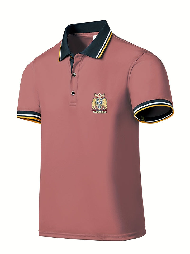 Embroidered Summer Shirt for Men - Elena Harper